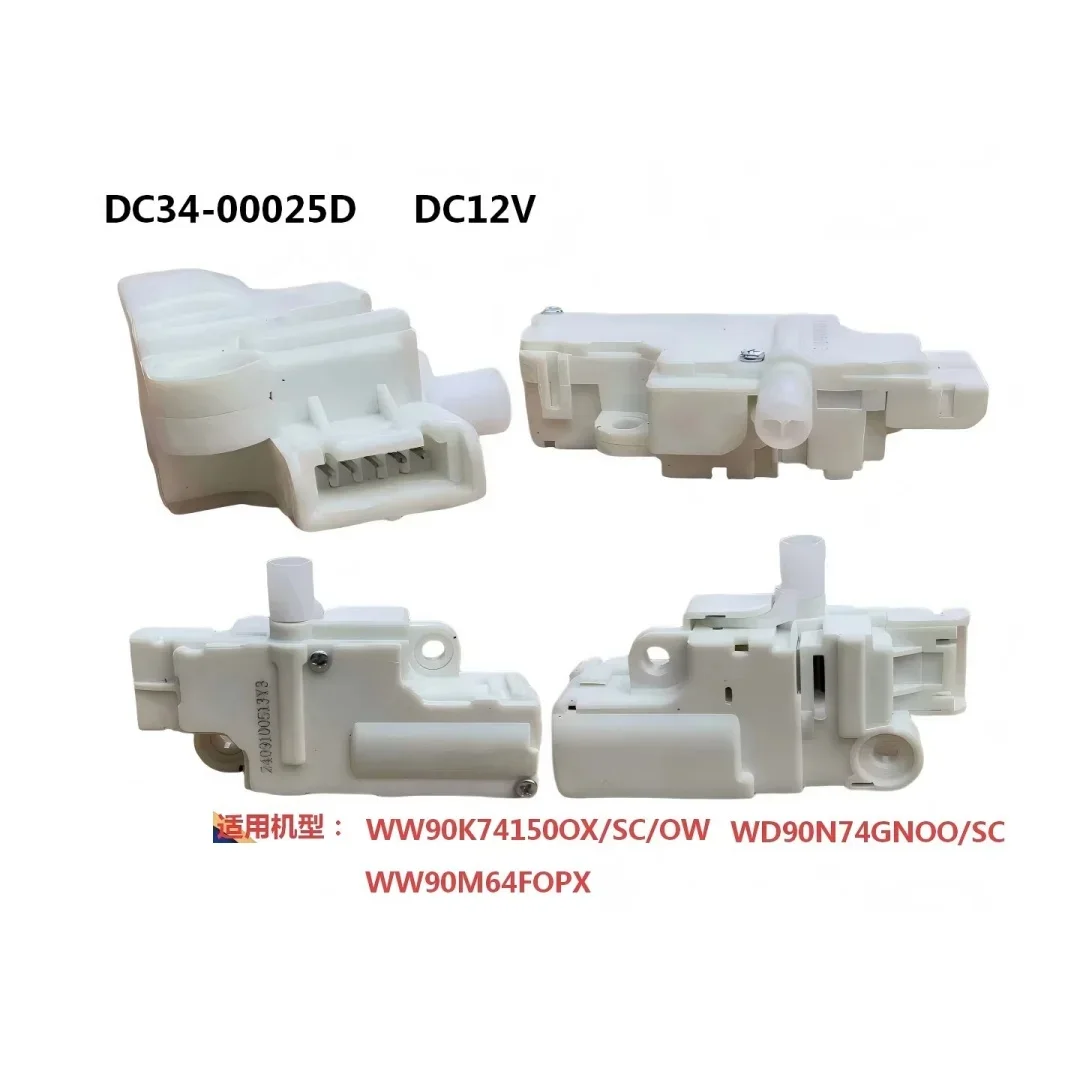 New DC34-00025D Washing Machine Door Lock For Drum Washer WW90K74150OX/SC/OW Spare Parts