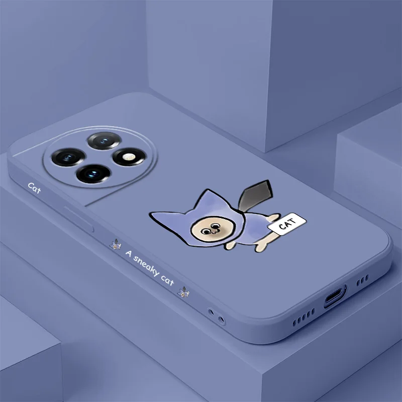 

Cute Hunter Phone Case For Oneplus 13 13R 12 12R 11 11R 10 10R 10T 9R 9RT 9 8T 8 7 7T Pro 5G Liquid Silicone Cover