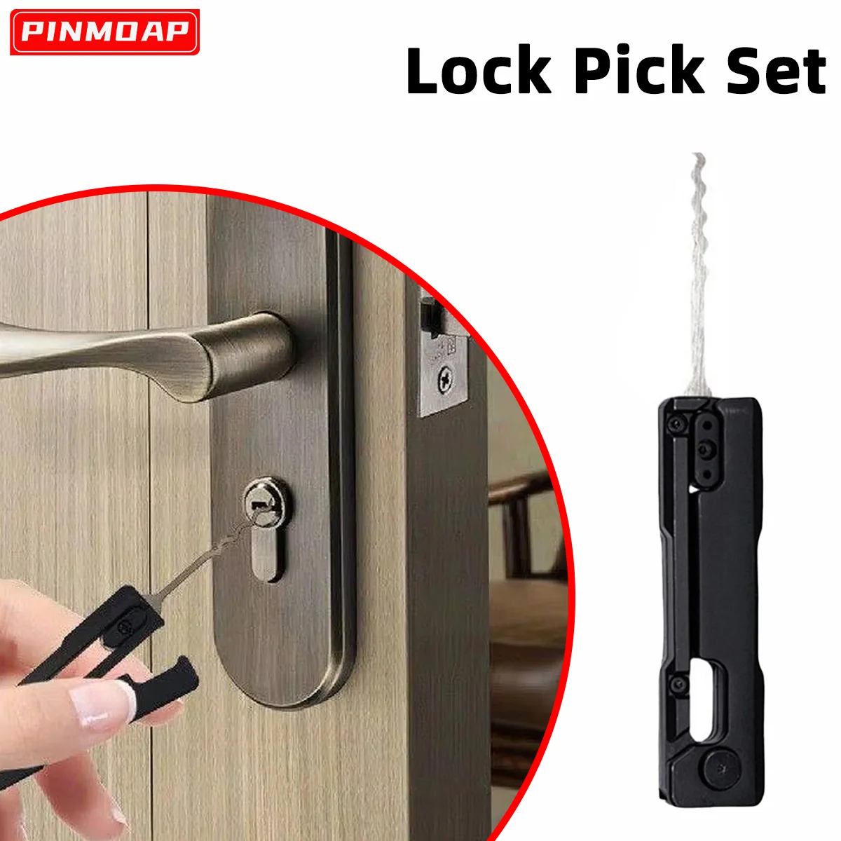 PINMOAP Locksmith Tool Kit Grav Pick Gravity Pick Outdoor Multi Functional Tool Precision Professional Locksmith Equipment