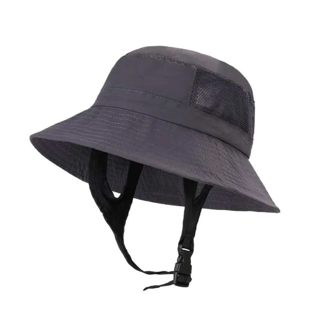 

Fisherman's Hat Waterproof Beach Surf Cap Breathable Foldable Fishing Cap Unisex with Chin Strap Wide Brim Sun Hat Hiking