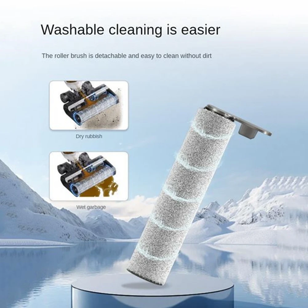 BISM 6PCS Parti di ricambio per Midea Gx5pro/X6 Pro/G9/G9pro/GX5H Parti per aspirapolvere Spazzola a rullo principale Spugna filtro