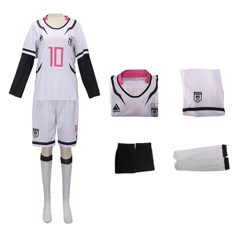 Anime Blue Cosplay Isagi Yoichi Cosplay Costume Football Jersey Chigiri Hyoma S… - Image 2