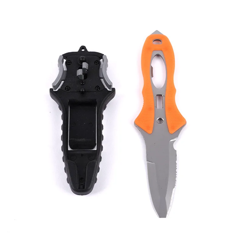 Fire and lifesaving water rescue knife Titanium alloy diving rope cutter Escape equipment Portable rope cutter