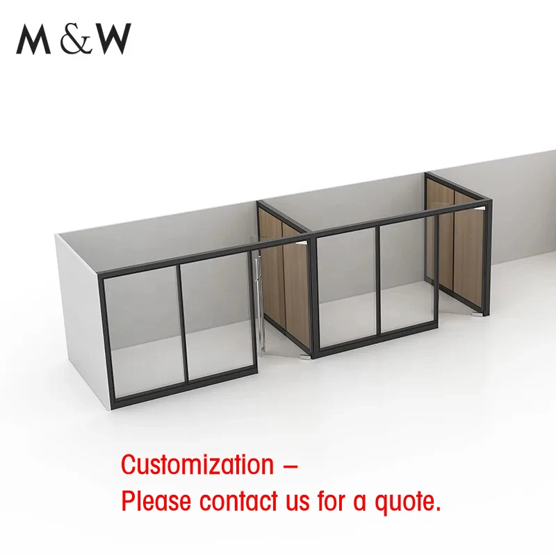 

custom.Factory Full Height Furniture Soundproof Glass Wall Office Partition