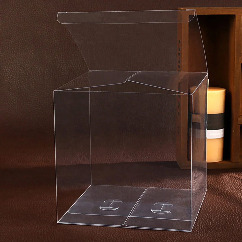 

20 PCS Transparent Gift Box Candy Boxes Snack Party Chocolate Case Small Holiday for Chocolates Clear Treat Vacation