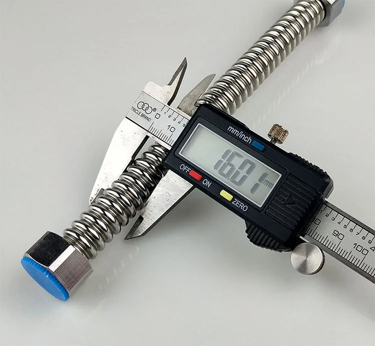 

304 Stainless Steel Bellows Corrugated Pipe flooding Hot Cold Plumbing Hose Shaping Length 10CM TO 300CM Water heater connect