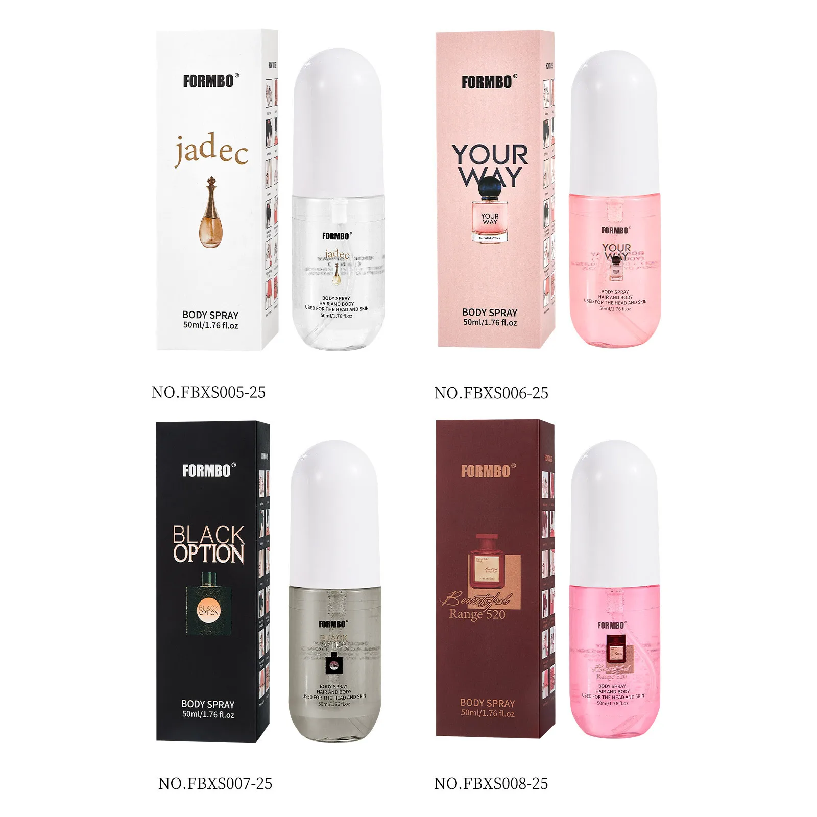 

FORMBO perfume body spray gentle moisturizing lasting fragrance