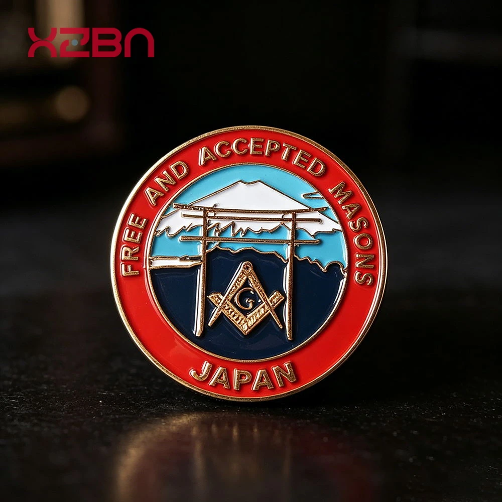 Masonic Lapel Pins Philippines Japan National Country Skull Skeleton Badge Compass Ruler Mason Freemason Shake Hands Friendship
