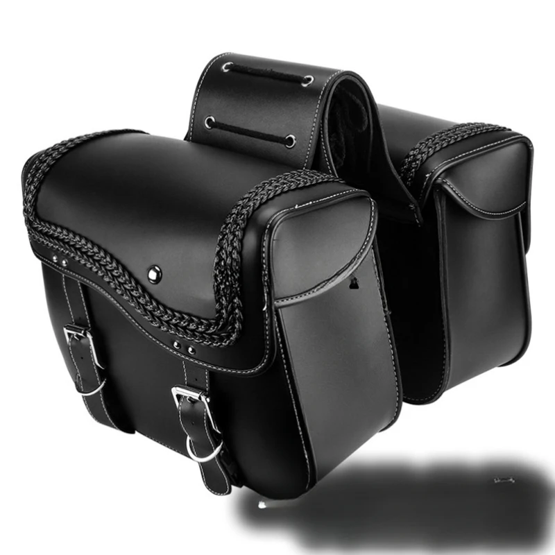 

retro motorcycle universal modified side bag hanging bag side box saddle bag