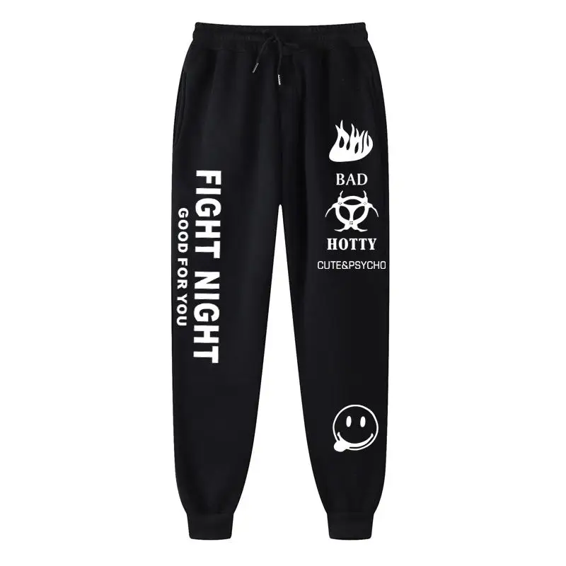 2022 Autumn winter Letter Print Sweatpants Baggy Pants Women Joggers Harajuku Pencil Pant Trousers Middle waist Sweat Pants