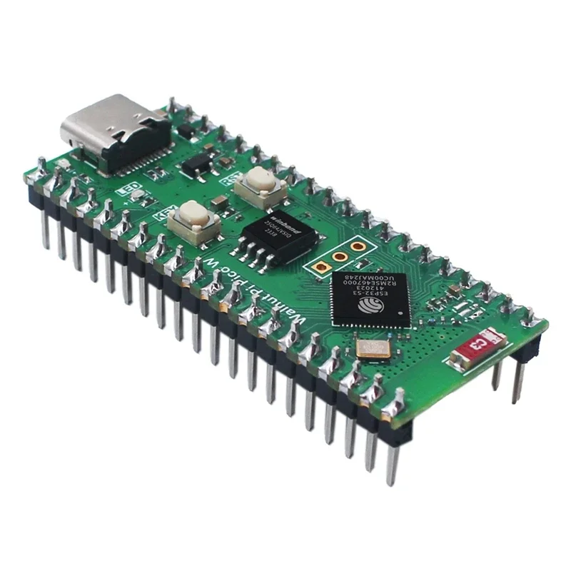 

Walnut Pi PicoW ESP32-S3 Development Board MicroPython Programming 2.4G WiFi 802.11 B/G/N+Bluetooth 5 for Raspberry Pi Pico
