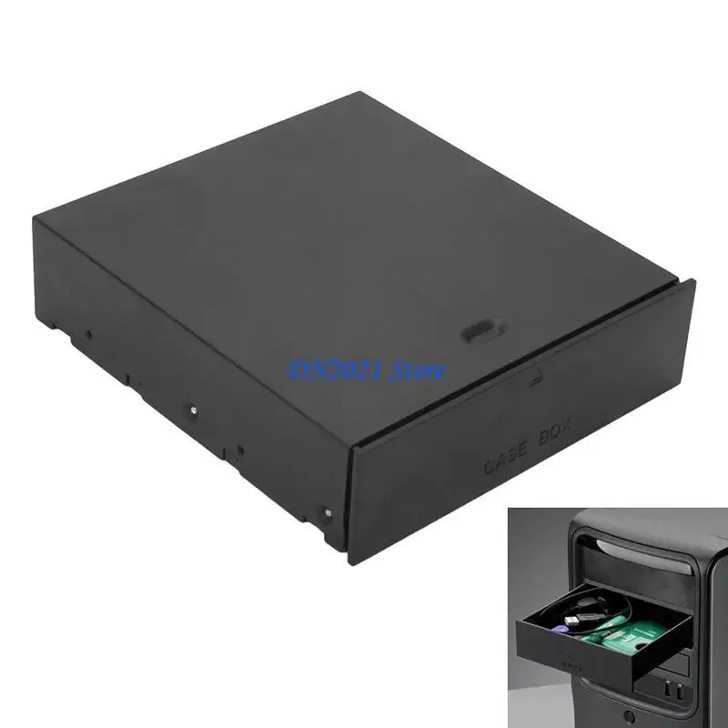 F3KE External Hard Drive Enclosure for 5.25 Inch SSD HDD Hard Drive for Cas