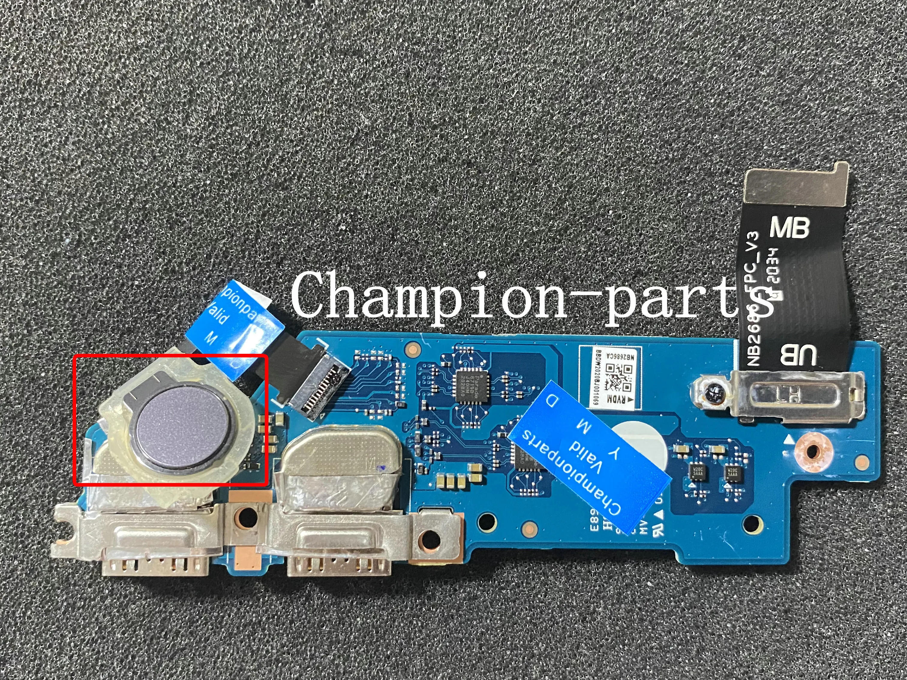 MLLSE 화웨이 메이트북 14 KLVL KLVL-WFE9 KLVL-WFH9 USB 보드 지문 스위치 전원 단추 웹캠 사용 가능