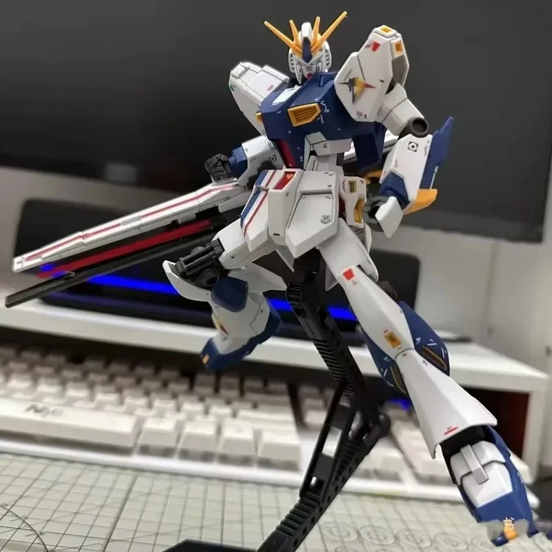 EG 1/144 V VFIGHTER RX-93B Mech Assembly Model Kit Action Figures Desktop Decoration Doll Boys' Puzzle Toys Gift Collectible