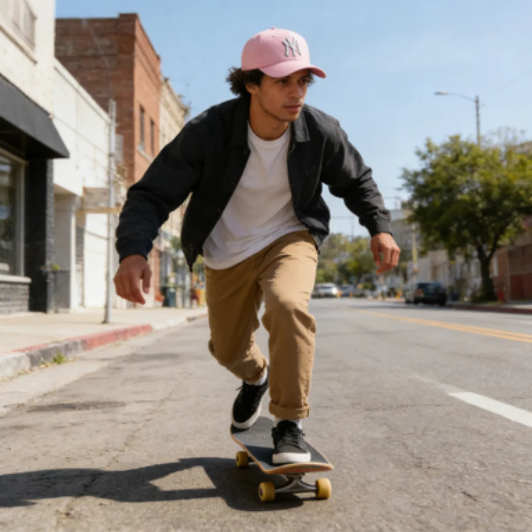 Unisex Baseballkappe mit NY-Buchstaben-Stickerei, Verstellbare Baumwoll-Dad-Mütze, Lässige Sonnenschutz-Schirmmütze für Männer und Frauen, Streetwear Sport – Detail 30