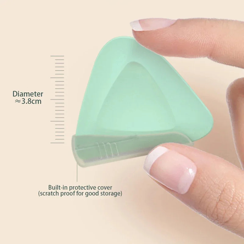 ใบมีดโกนคิ้วทรงสามเหลี่ยม ยี่ห้อ Yunduogirl ชุด 5 ชิ้น สำหรับผู้หญิง ใช้โกนขนใบหน้า กำจัดขนคิ้ว