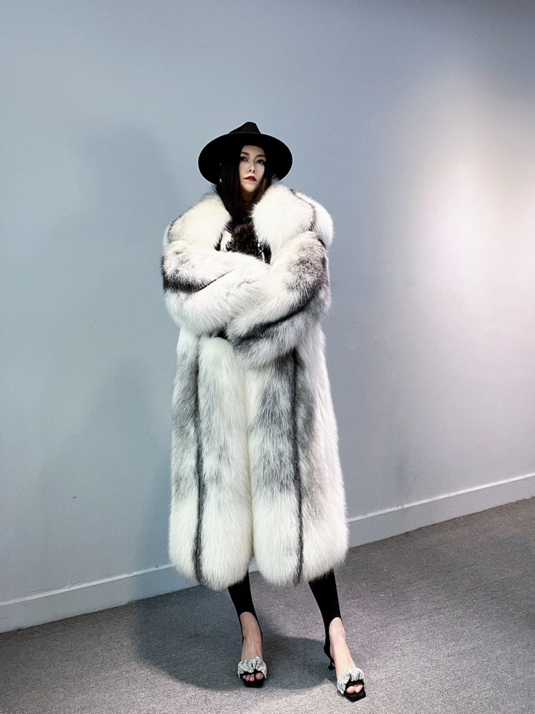 Fangtai 2024 Natural Real Fox Fur Coat Women Fur Coat Winter Warm Luxury Plus Size Jackets Clothing Free Shipping Female Vest