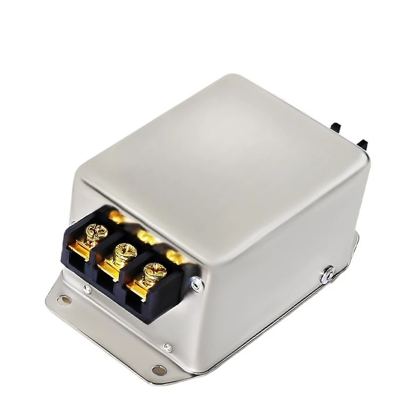 For Terminal Block Rail Type CW4L2-30A-S005 Single-phase AC 220V Dual-stage Filter 6A10A20A Interference