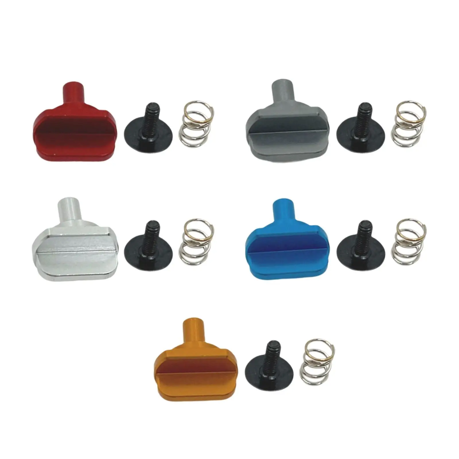 แบตเตอรี่สวิตช์แบบคงที่อะไหล่ DIY อุปกรณ์เสริมอลูมิเนียมอัลลอยด์สำหรับ 1:16 16210 H16V3 16208