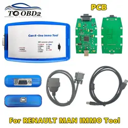 For Renaultman Can K-line Immo Tool Support for Renault CAN/K-line ECU Tool OBD2 Programmer Read / Write EEPROM Diagnostic Tool