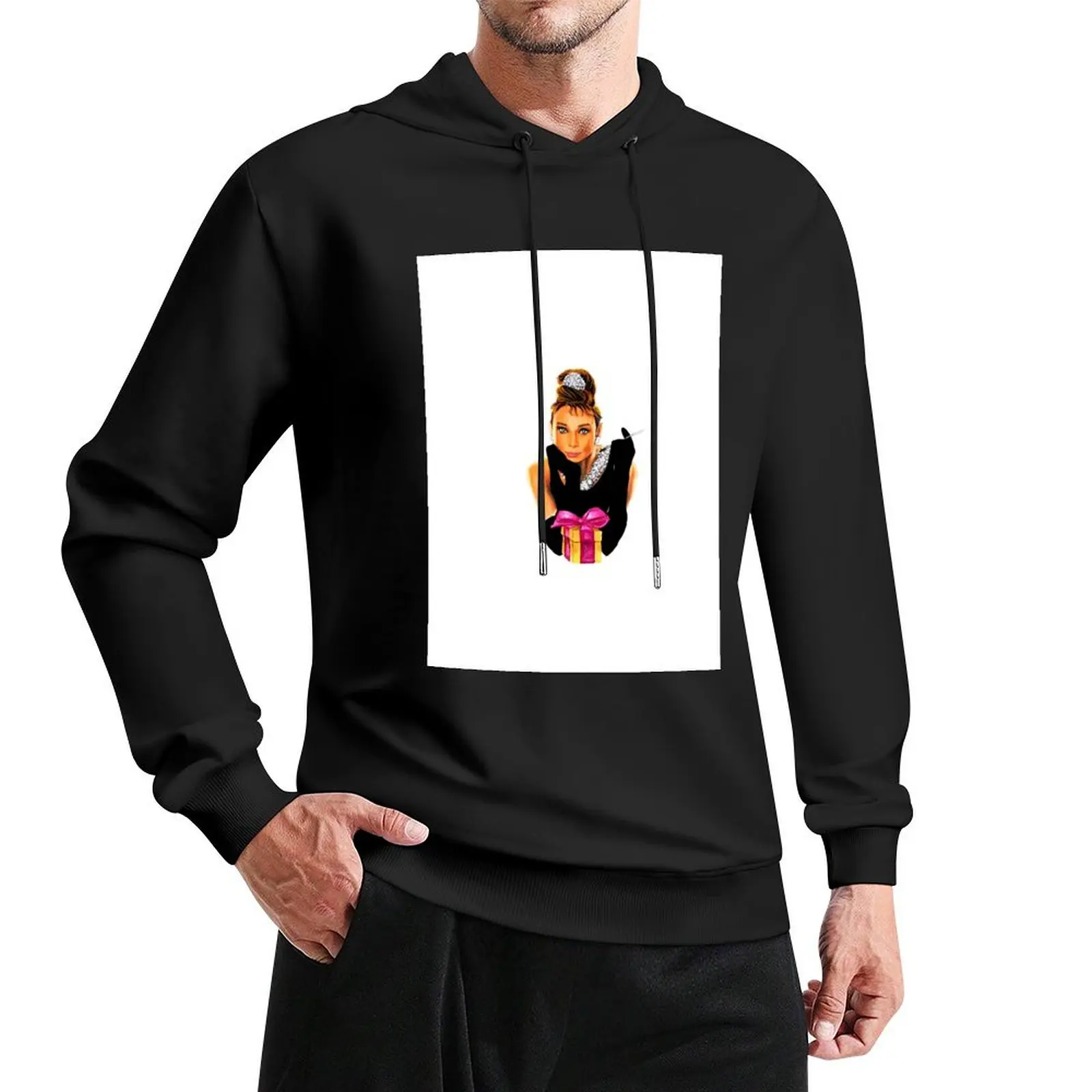 

Audrey Hepburn as Holly Golightly Pullover Hoodie japanese style autumn clothes aesthetic clothing new in hoodies & sweat-shirt