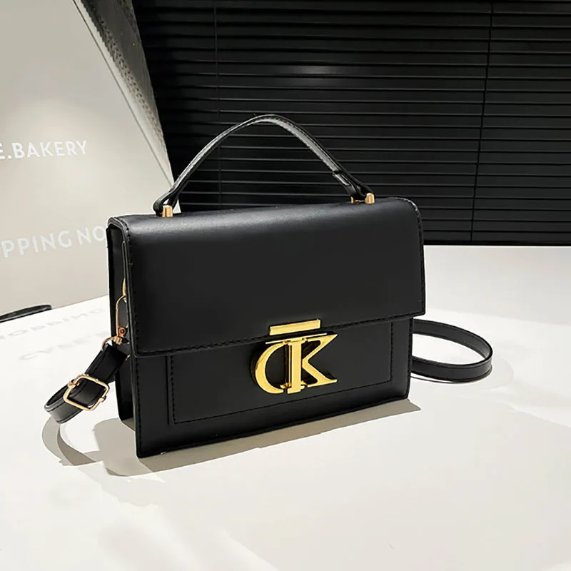 

Elegant Leather Women's Satchel - Small Square Shoulder Bag, Fashion Crossbody & Underarm Handbag