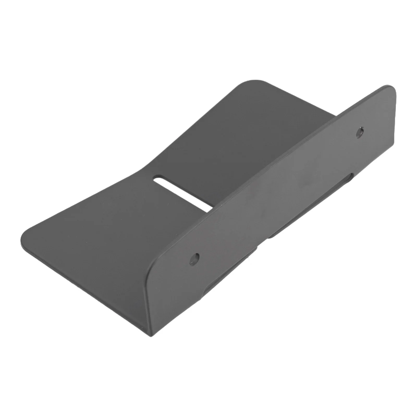 Aluminum Alloy Soap Dish Organizer Convenient Punch Free Installation Package Content Space Saving Design Gray