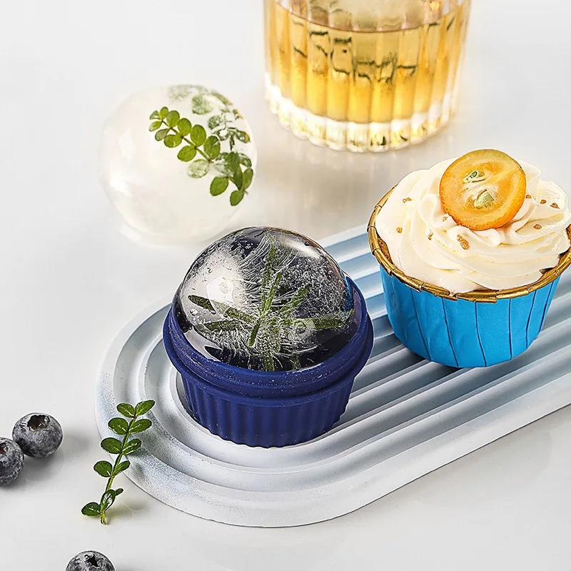 Silicone Ice Ball Mold Whiskey Ice Cube Tray Creative Cocktail Mold Hand Wash Only Hongyu Brand