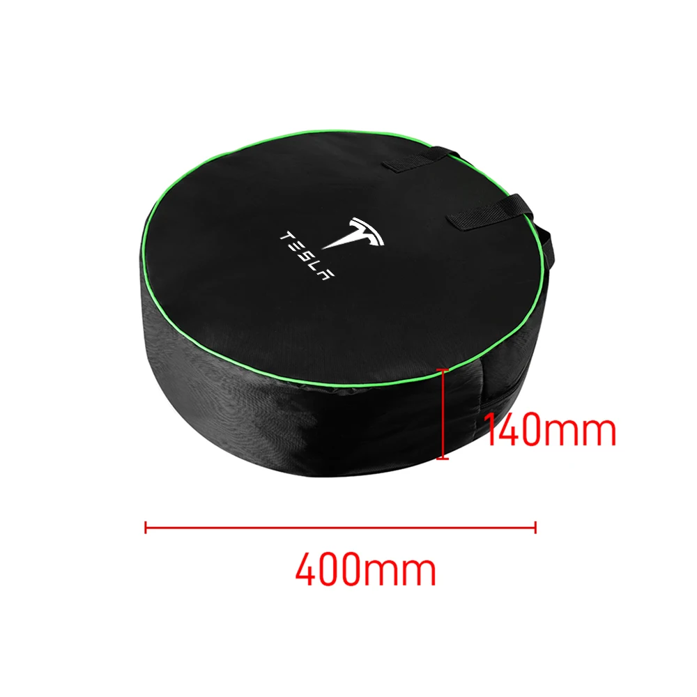 

For Tesla Model 3 Model S X Y Roadster SpaceX Cybertruck P85D P100D WYE Car Storage Bag Loading Cable Waterproof Bag Valve Cap