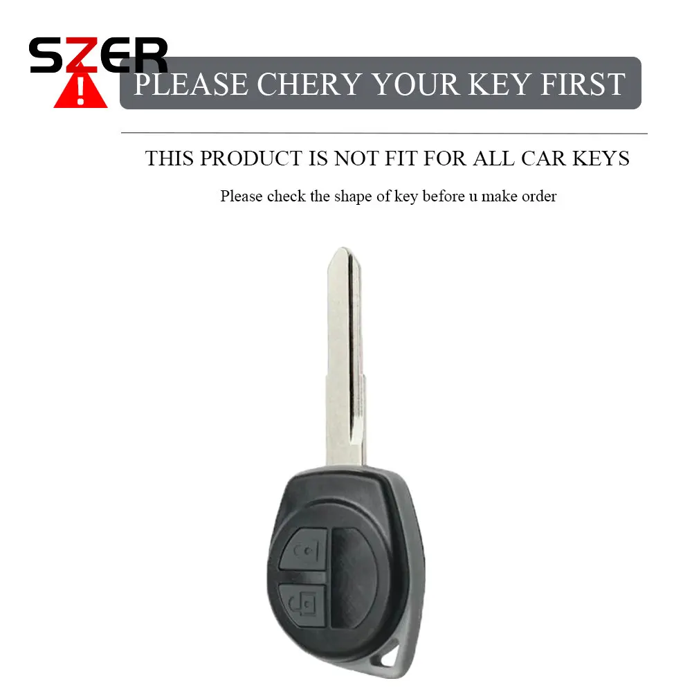 TPU Car Remote Key Case Cover Shell For SUZUKI SWIFT SX4 Liana Aerio Jimny Samurai Amagatarai Grand Vitara Auto Fob Keychain
