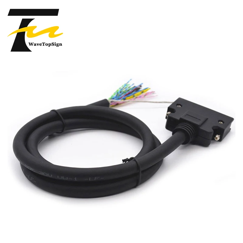 Imagem -03 - Wavetopsign Servo Driver x4 Plc Cabo de Controle i o Cabo de Controle Dv0p4360 50pin Scsi50 para Panasonic a6 a4 a5 Series