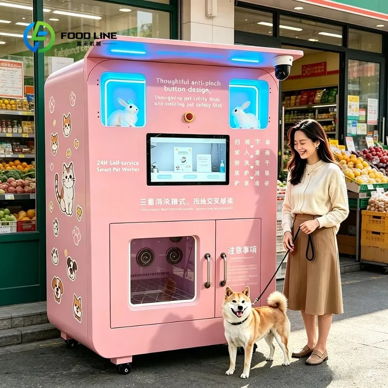 Customized Self-Service Dog Washing Machine Pet Wash Vending Machine for Convenient Grooming Experience