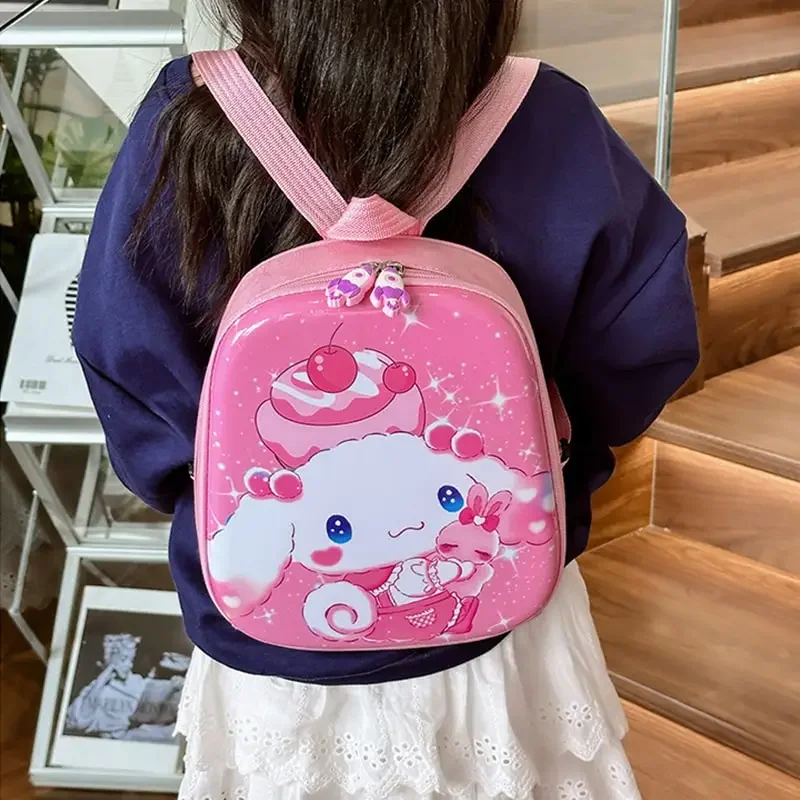

Sanrioed Anime Backpack Hello Kitty Kuromi My Melody Cinnamoroll Pom Pom Purin Pochacco Cartoon Cute Children Shoulder Bag Gift