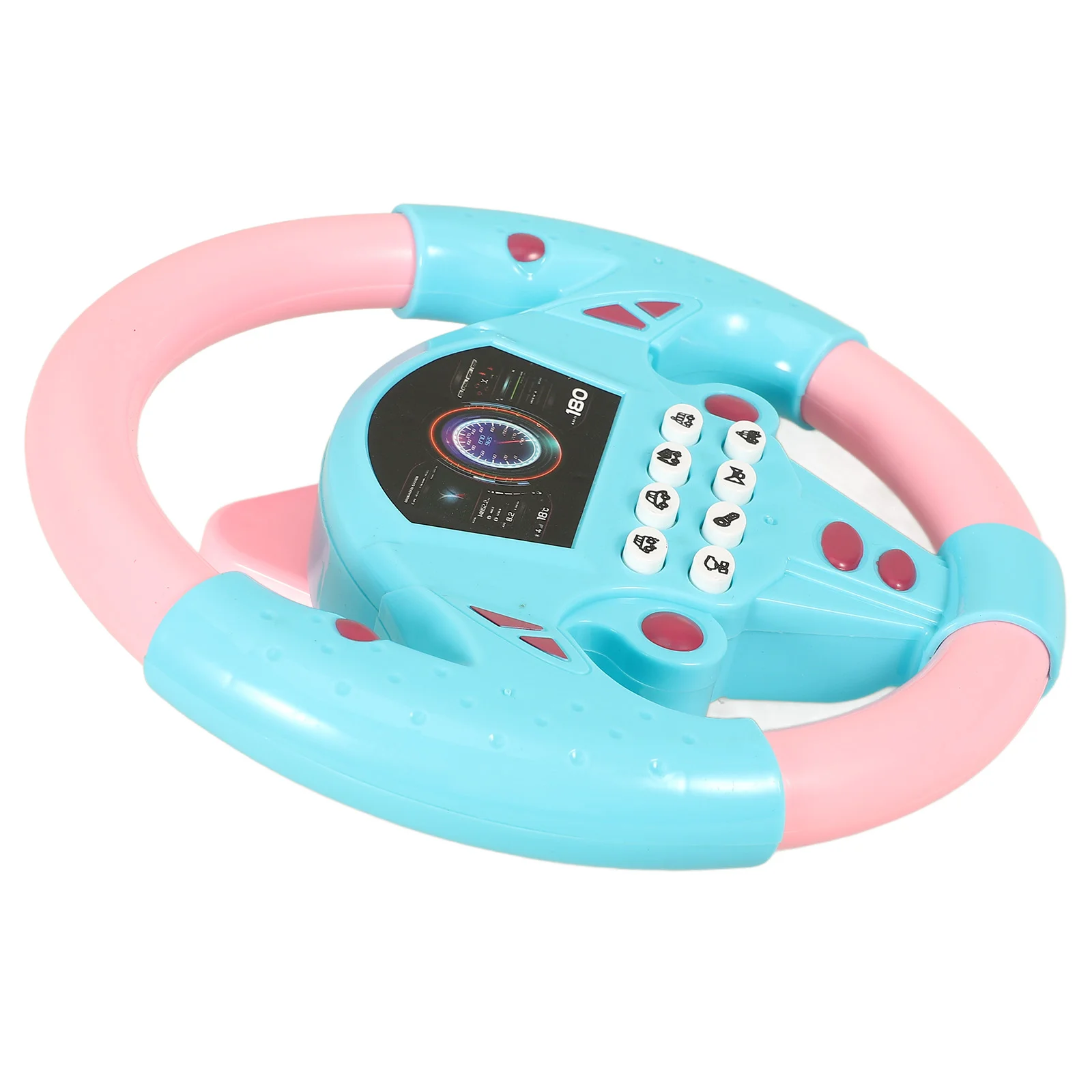 Kids' Creativity Toy Steering Wheel Plaything Educational for Toddler Smooth Handle Driving Baby