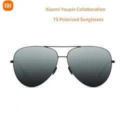 TS Polarized Sunglasses | Xiaomi Youpin Co-branded, Nylon Polarized Lens, UV400 Stainless Steel Eyewear for Men Women Outdoor