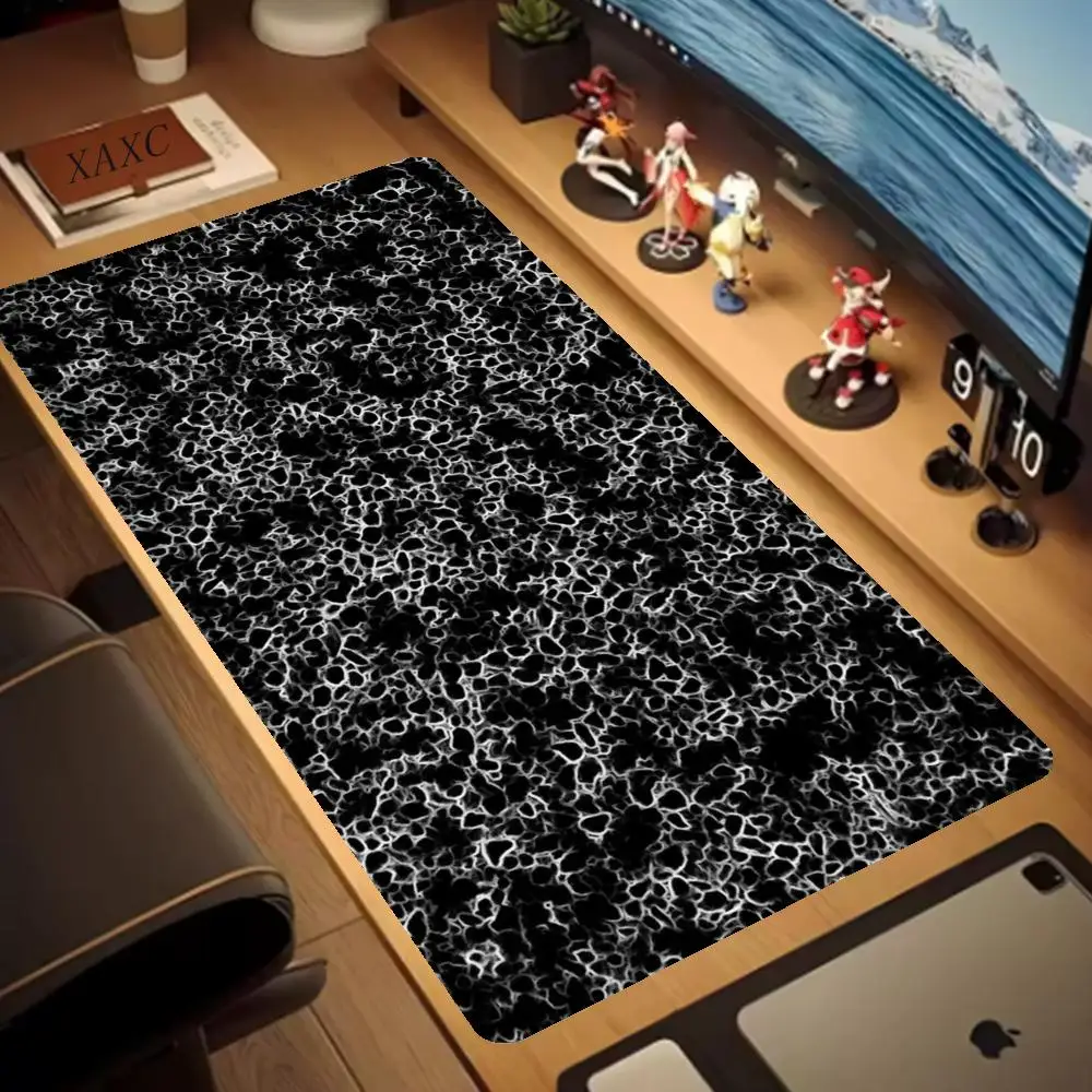 

Japan Clouds Deskmat Black Carpet Large Gaming Mousepad Laptop Kawaii Computer Offices Mouse Pad Playmat Mouse Mats Accessories