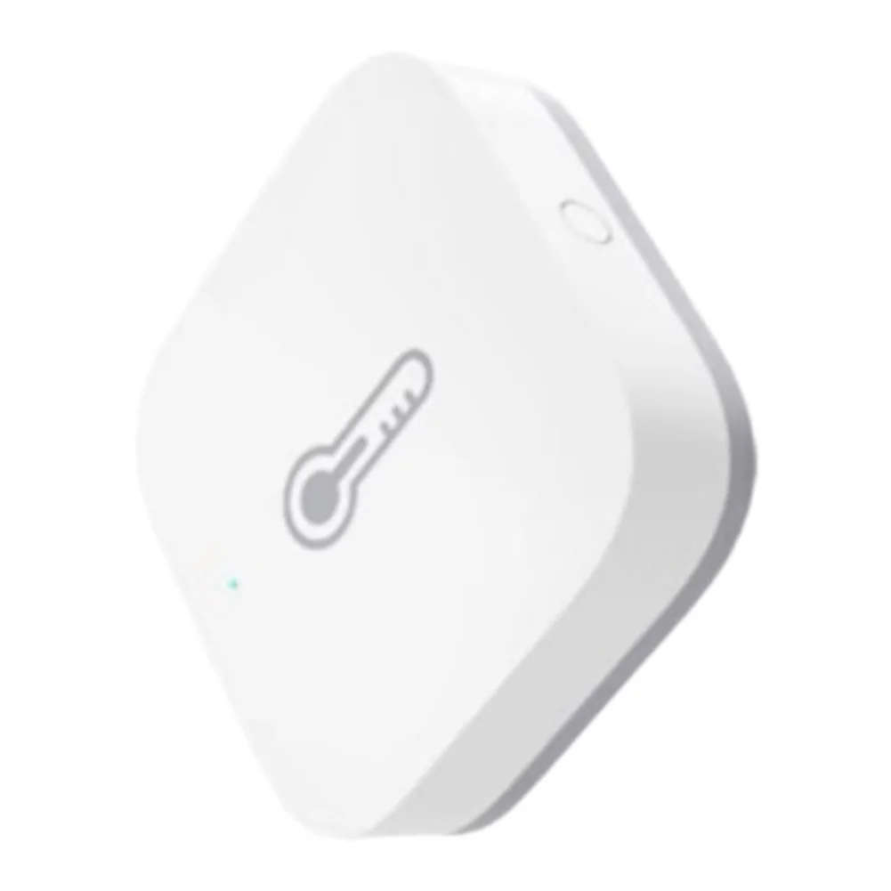 For Zigbee Wireless Temp Humidity Sensor Real Time Monitor Smart Home Compatible 1 Pack For Room Office Greenhouse