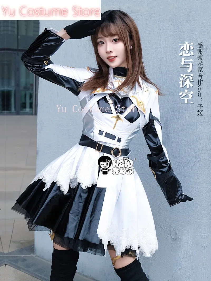 Love And Deepspace Xie Ying  Glow Travel Dress Cosplay Costume Cos Game Anime Party Uniform Hallowen Play Role Clothes Clothing