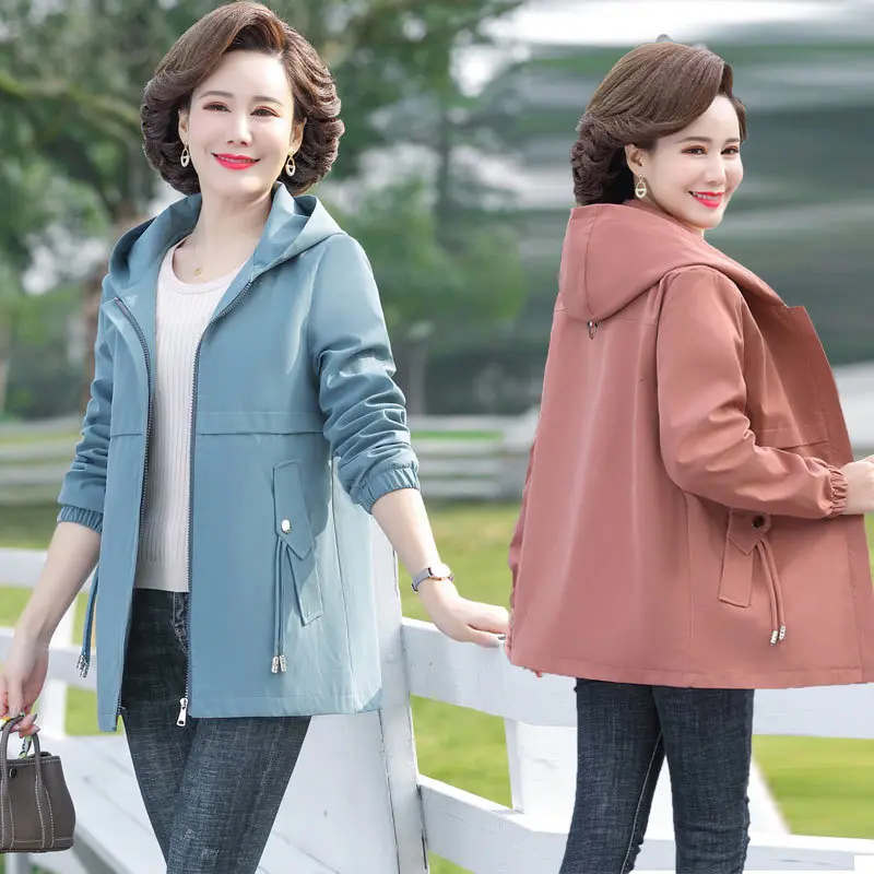 

Trench Coat Ladies Outcoat All Seasons Gray Brief Mid-Calf Draped Heavy Thickened Fleece Waist-Cinching Warmth Atmosphere Series