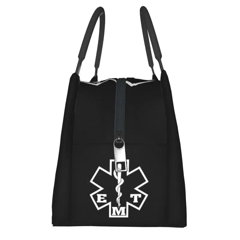 EMT نجمة الحياة صناديق الغداء المحمولة النساء متعددة الوظائف المسعف الطبية برودة الغذاء الحراري معزول الغداء حاوية الحقائب