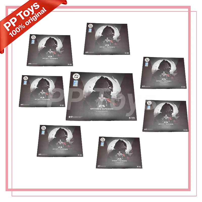

New Original Fondjoy BVS Armored Batman Batalla Damaged Superman Figure Set 1/9 Batman V Superman: Lover of Justice DC
