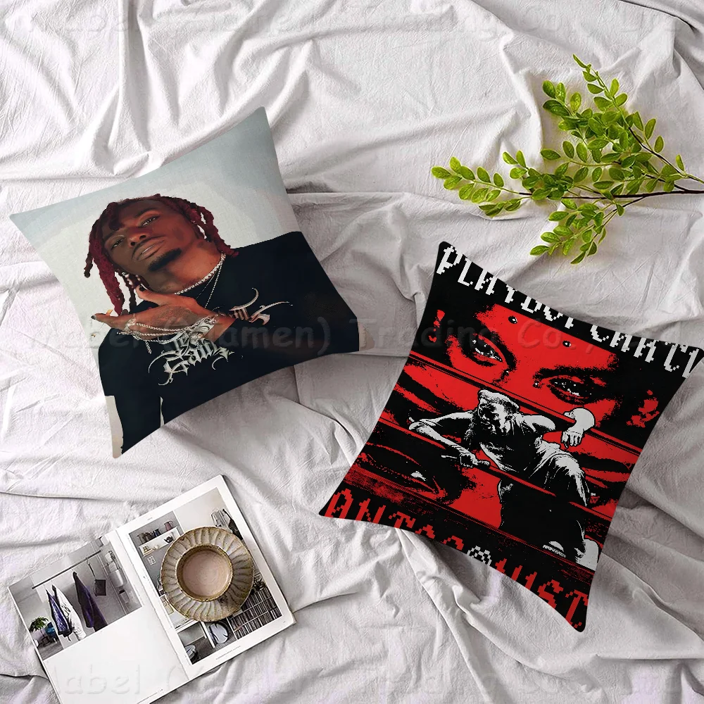 Playboi Carti Pillow Gifts Home Office Furnishings Bedroom Sofa Car Cushion Cover Case 45x45cm