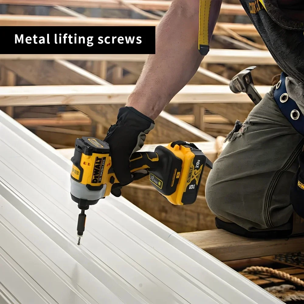 DEWALT DCF850 Cordless Impact Driver Bare Tool 205NM 20V Brushless Motor Wirless Rechargeable Power Tool