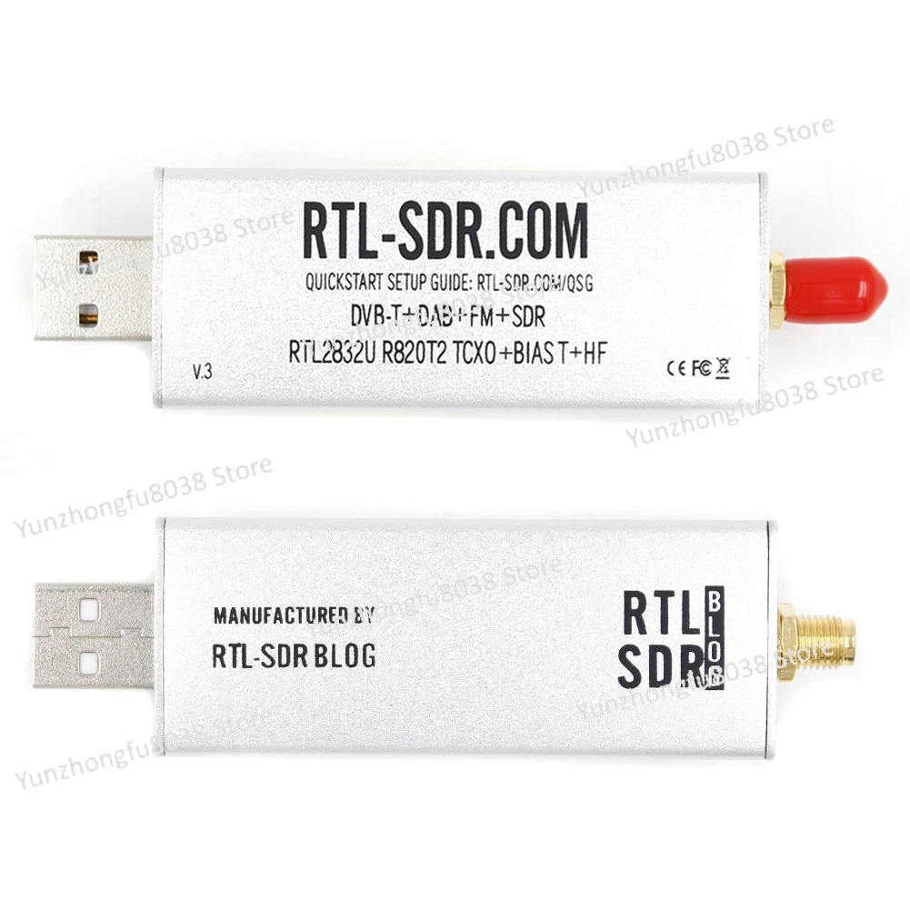

RTL-SDR Приемник SDR RTL Blog V3 R820T2 RTL2832U 1PPM TCXO SMA RTLSDR Программно определяемая радиостанция