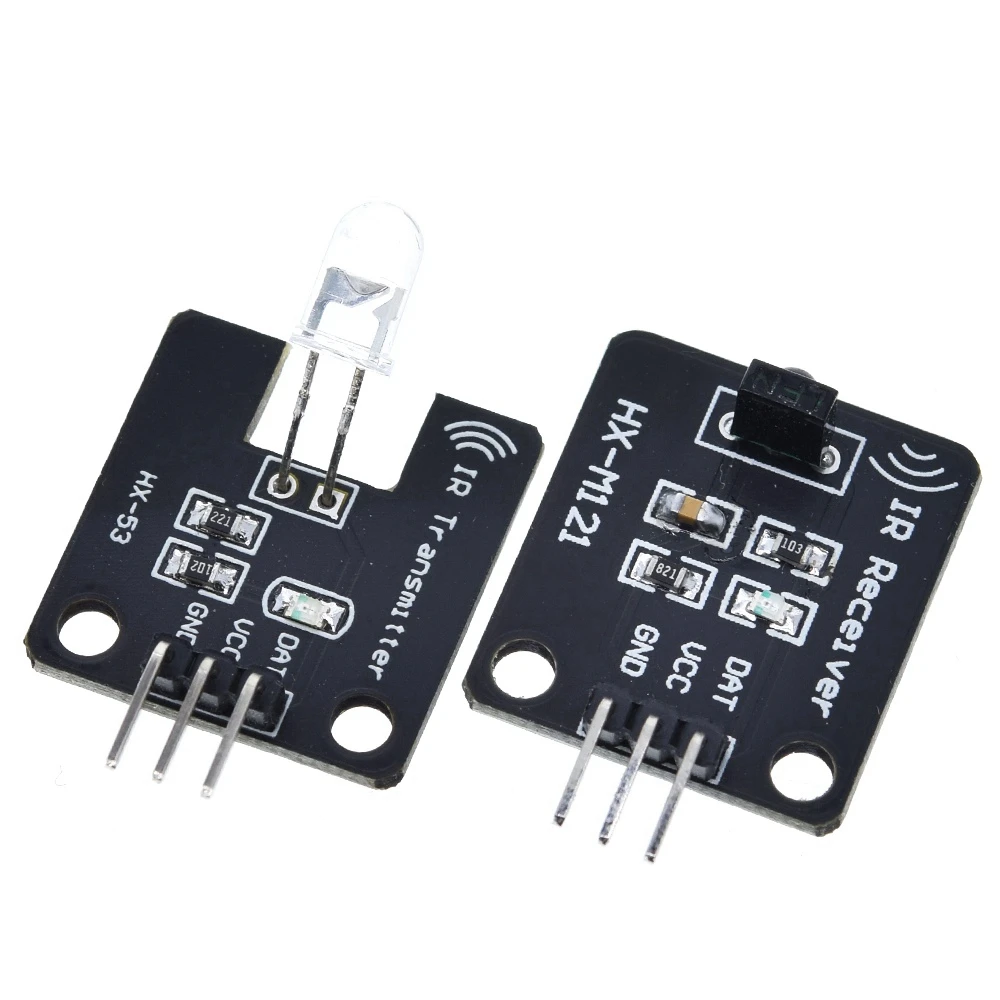 1set/lot Ir Infrared Transmitter Module Ir Digital 38khz Infrared Receiver Sensor Module For Arduino Electronic Building Block