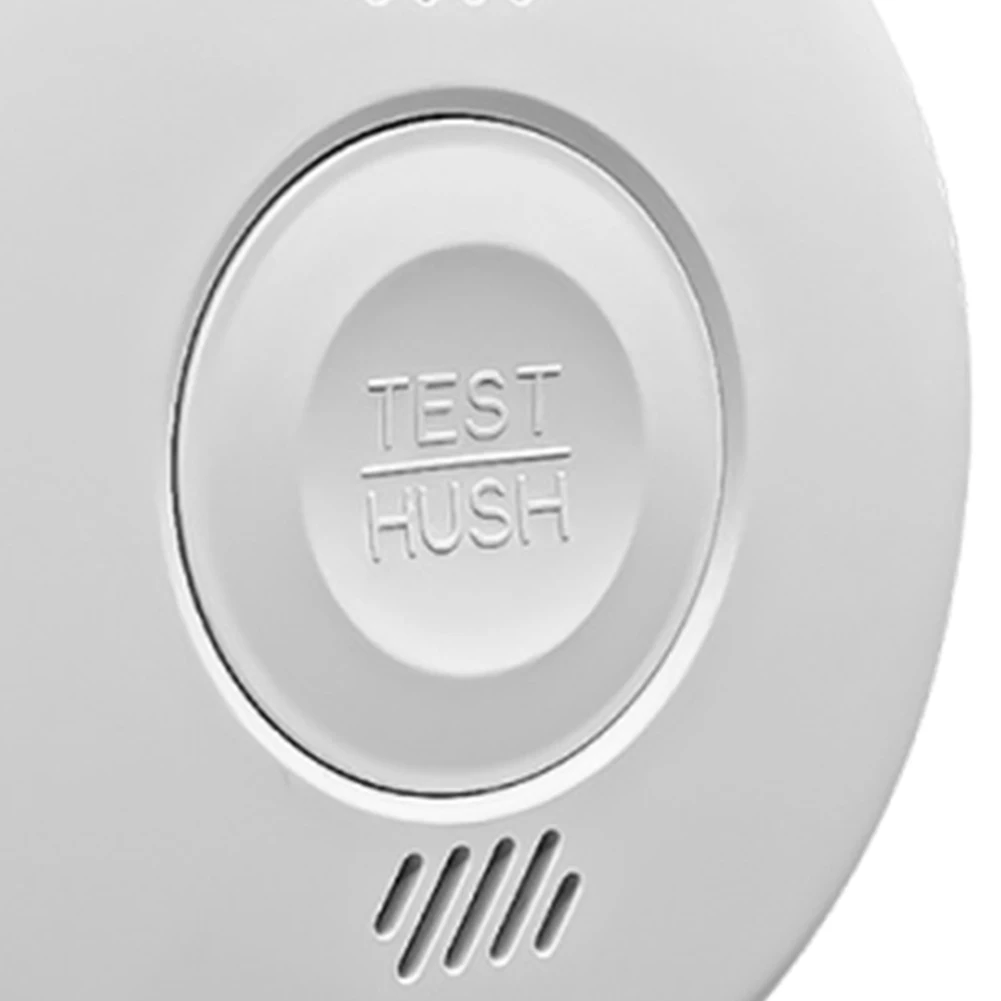 WiFi Smart Fire Alarm Battery Operated Smoke Detector with Test Button Fire Detector 85dB for Home Bedroom and Babyroom