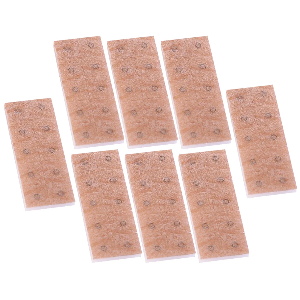 100 Pcs Disposable Ear Point Stickers Press Needle Massaging Supplies Care Tools for Clinic Acupuncture Patch Treatment