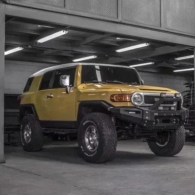 

Suitable For Toyota FJ Cool Luze Modified Magnesium Aluminum Alloy Competitive Front Bumper Front Surround Front Bumper Modified