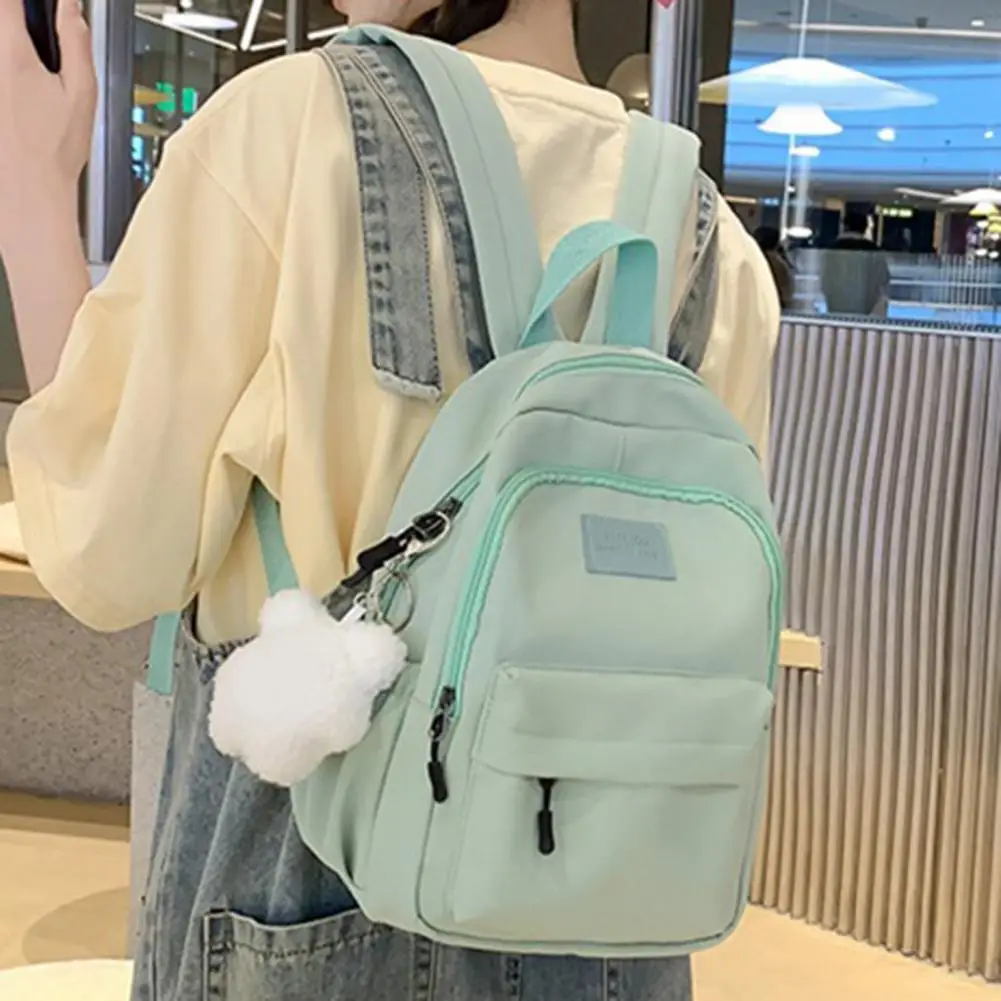 Long Lasting Students Backpack Strong Load Bearing School Backpack Fashion Letter Travel Students Schoolbag Bookbag  Hold Items