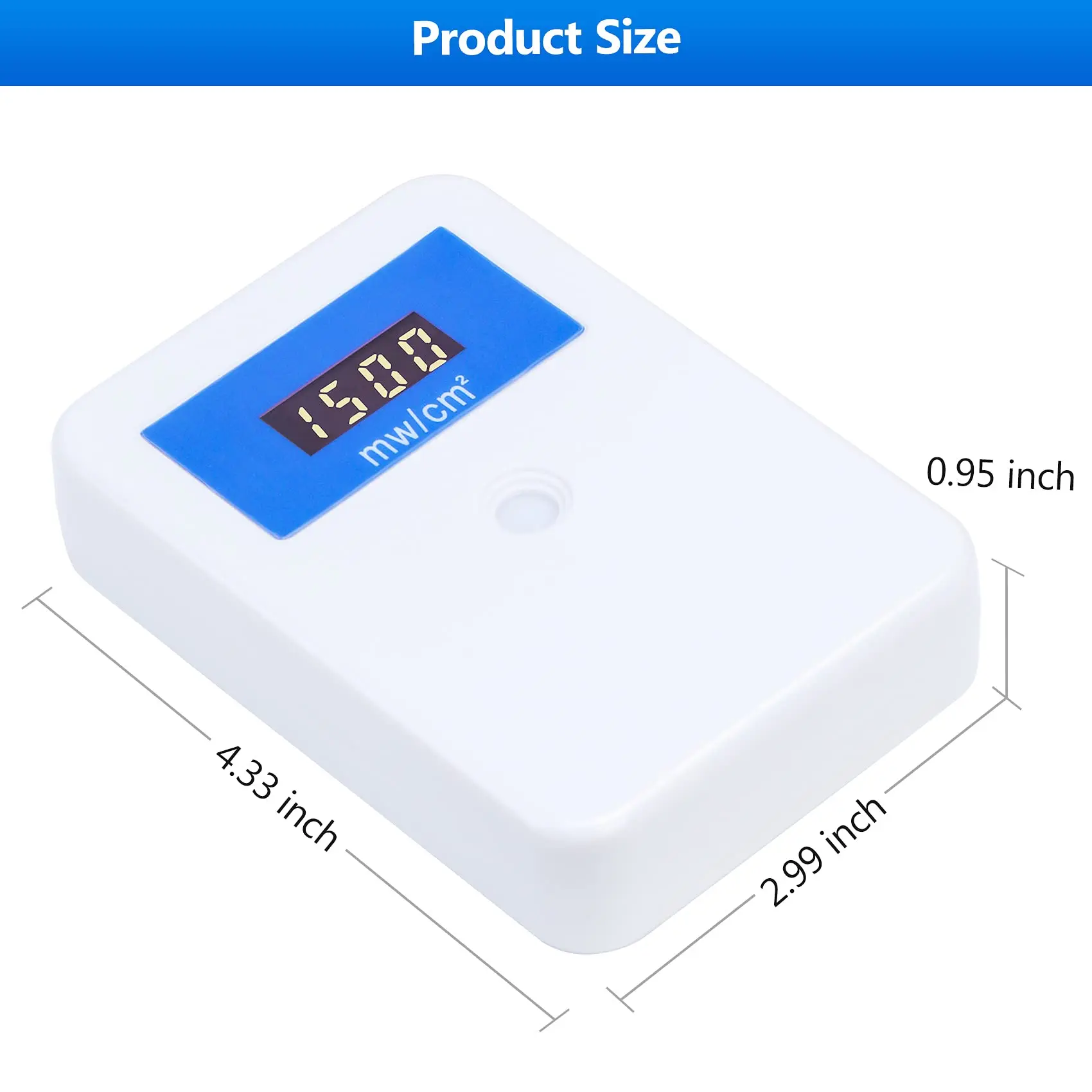 Protector Wireless Dental LED Curing Light Meter Tester Radiometer Digital Display Testing Unit LED Curing Photometer Tester